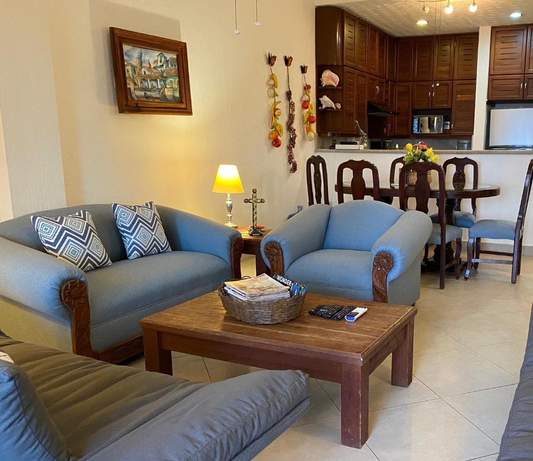 Departamento Frente Al Mar Con Dos Recamaras Y Seguridad 24 H A Dos Cuadras De La Quinta Avenida Playa del Carmen Exteriör bild