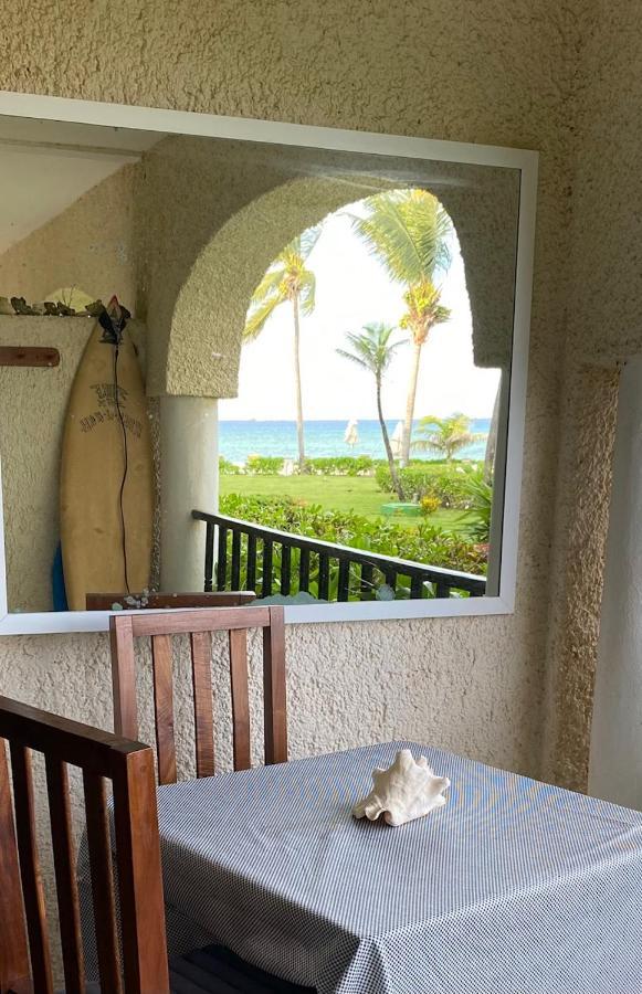 Departamento Frente Al Mar Con Dos Recamaras Y Seguridad 24 H A Dos Cuadras De La Quinta Avenida Playa del Carmen Exteriör bild