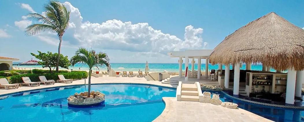 Departamento Frente Al Mar Con Dos Recamaras Y Seguridad 24 H A Dos Cuadras De La Quinta Avenida Playa del Carmen Exteriör bild